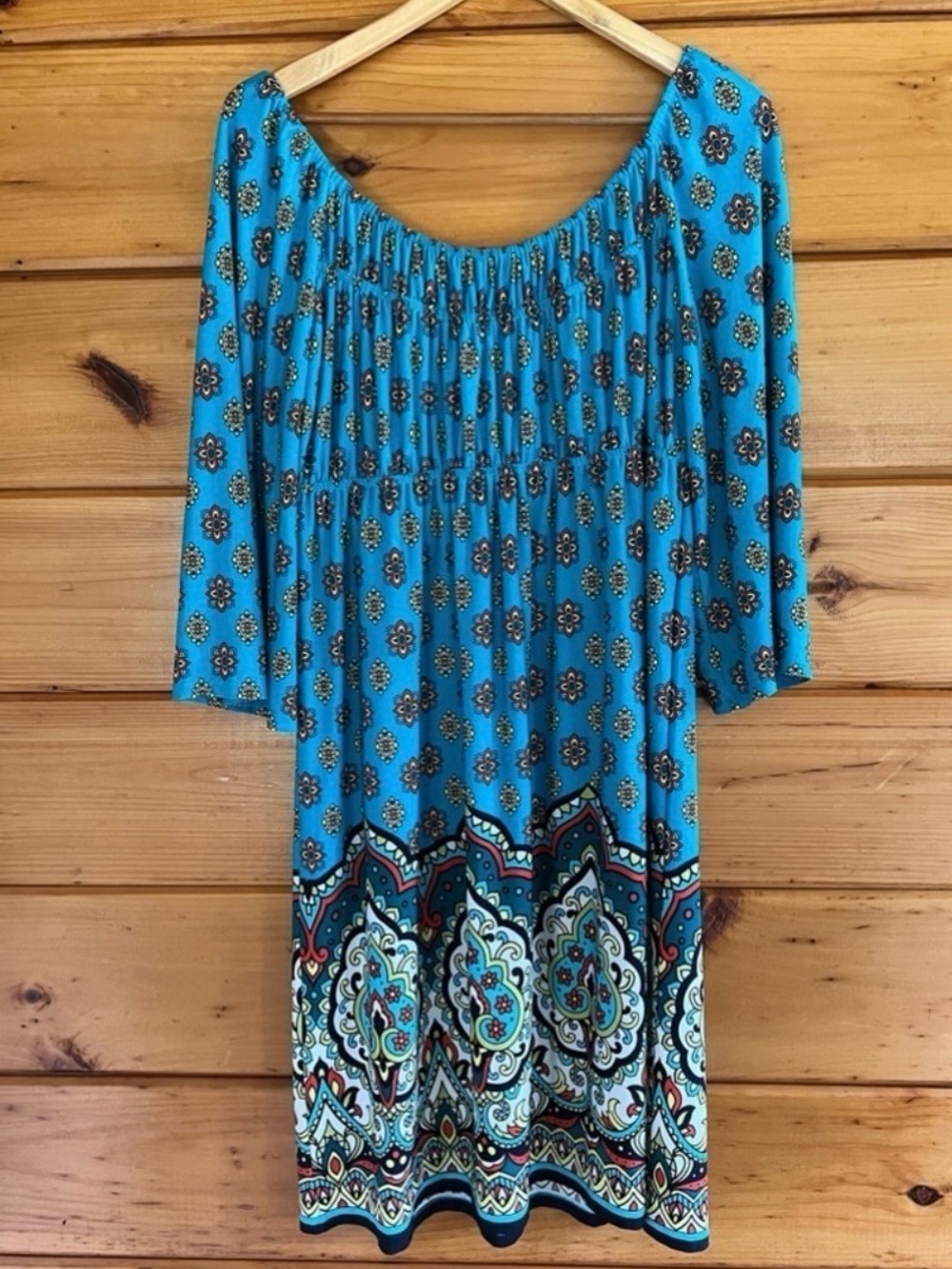 Boston PROPERV Turquiise Stretchy Dress 16
